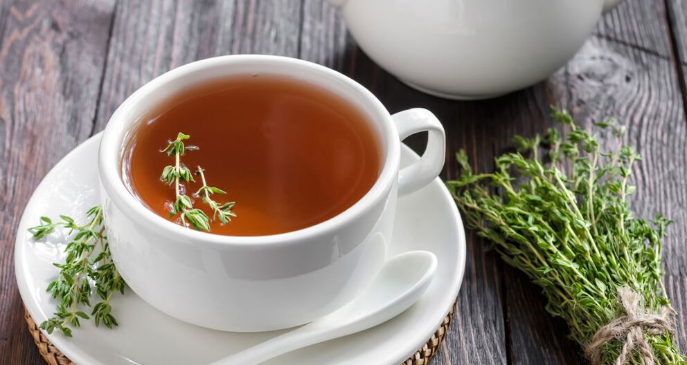 Tymeal tea helps a woman from alcohol consumption